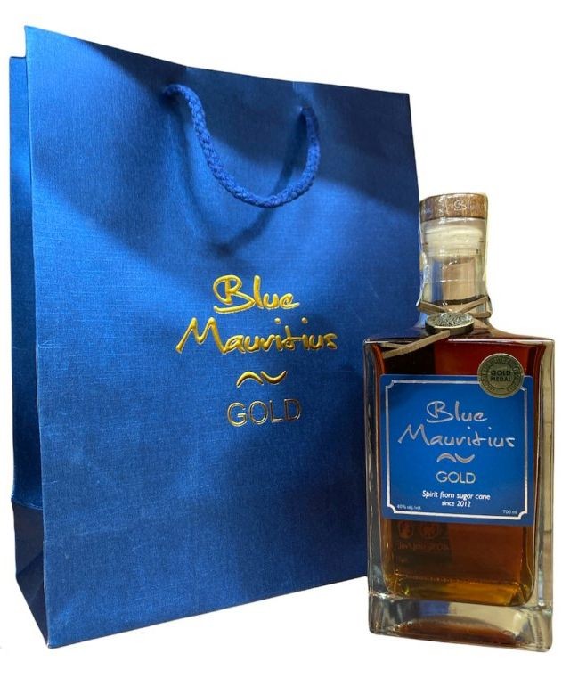 Rum Blue Mauritius GOLD v dárkové tašce gB 40%0.70l