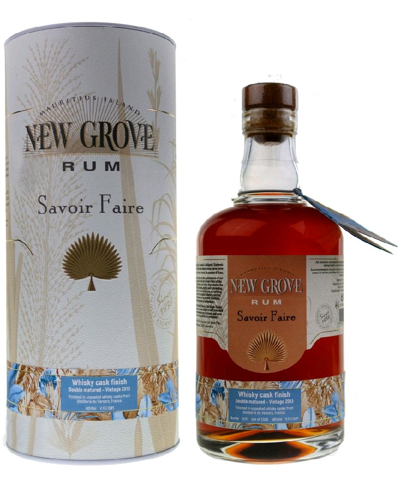Rum New Grove Savoir Faire Whisky Vercors 2013 gT 46%0.70l