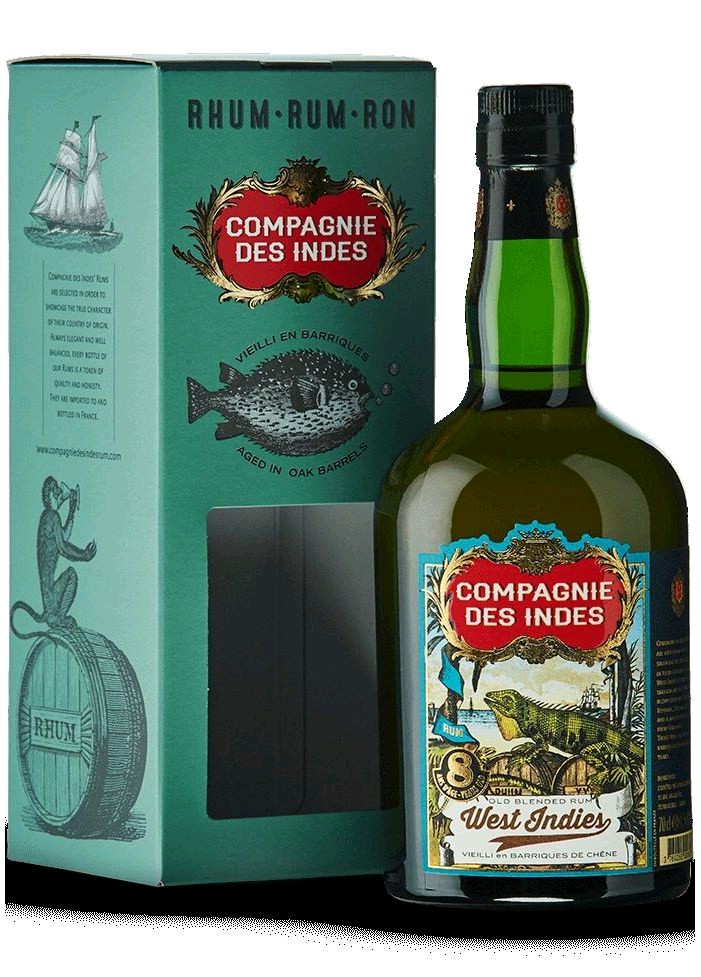 Compagnie des Indes Rum Compagnie des Indes West Indies gB 40%0.70l