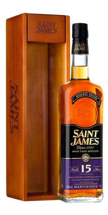 Rum Saint James vieux 15y wB 43%0.70l