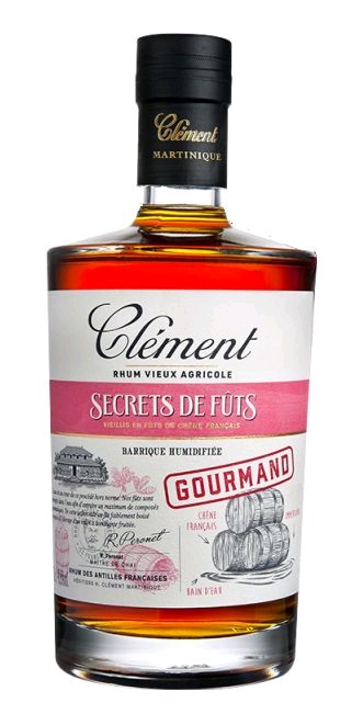 Clément Rum Clement Secrets de Futs Gourmand 40.8%0.70l