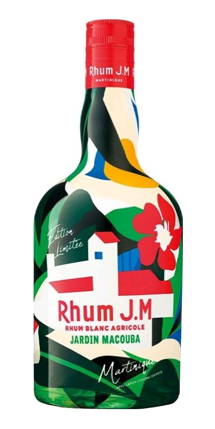 Rum J.M Rhum blanc Jardin Macouba 53.4%0.70l