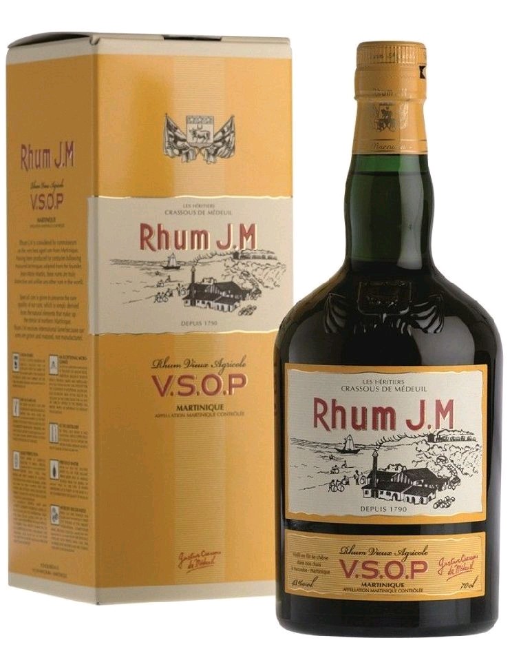 Rum J.M Rhum VSOP gB 43%0.70l
