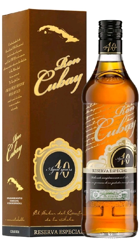 Rum Cubay Reserva 10y gB 40%0.70l