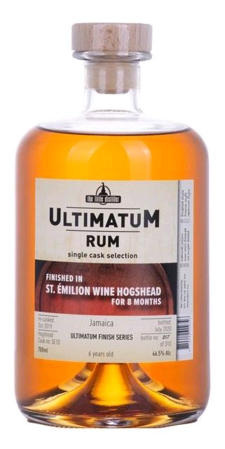 Rum Ultimatum Jamaica St. Emilion Cask 46.5%0.70l
