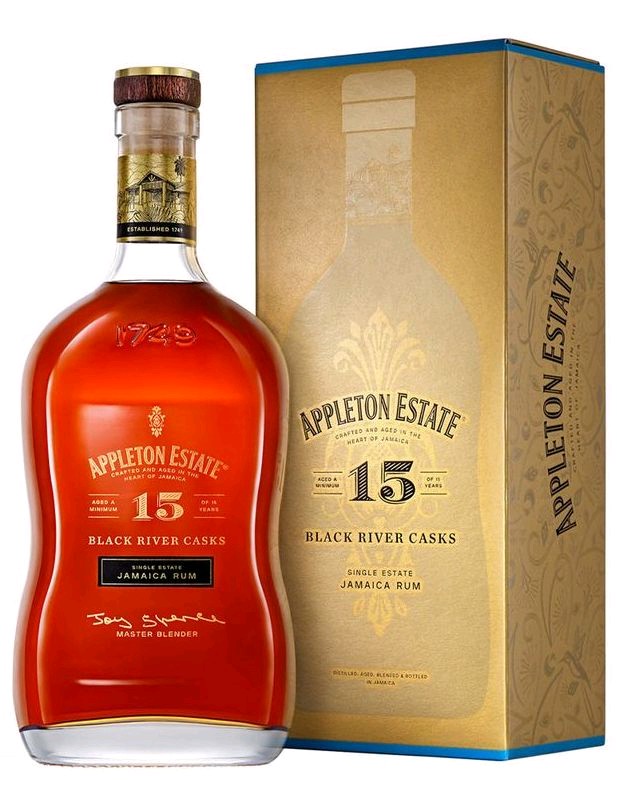Rum Appleton 15y Black River Casks gB 43%0.70l