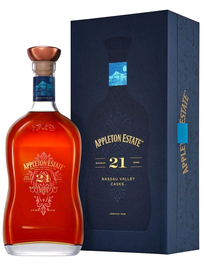 Rum Appleton 21y Nassau Valley cask gB 43%0.70l