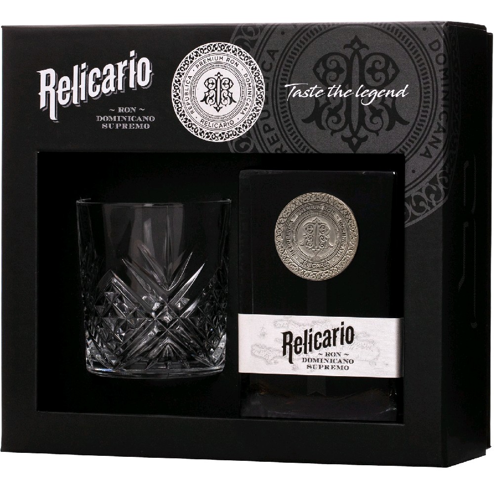 Rum Relicario Supremo + sklo gB 40%0.70l