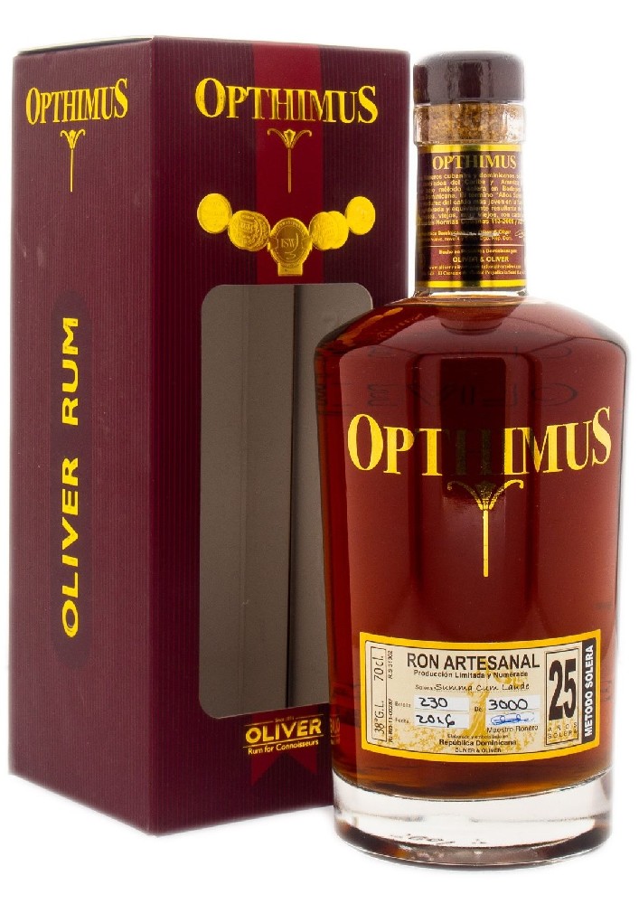 Rum Opthimus 25y SCL 2019 gB 38%0.70l