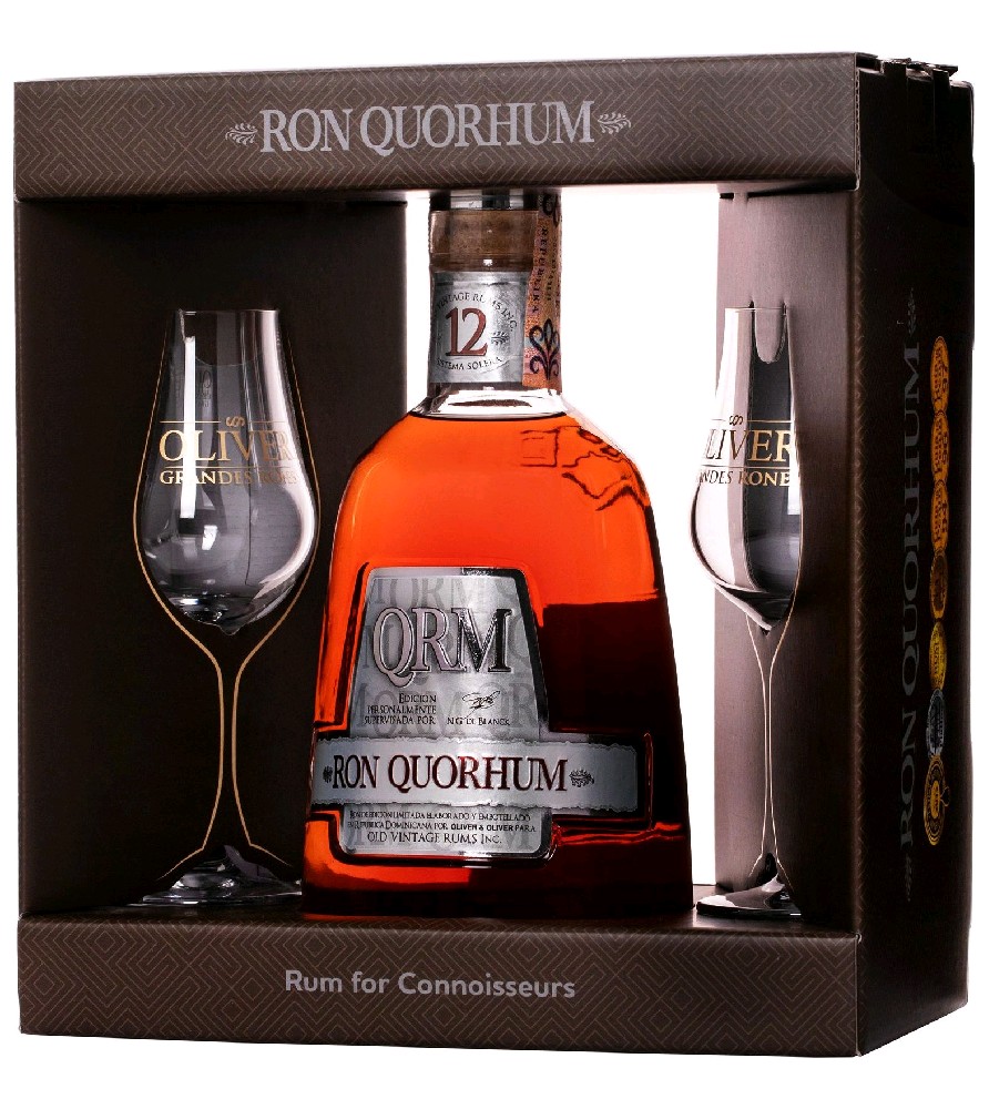 SET Rum Quorhum 12y + 2sklo gB 40%0.70l