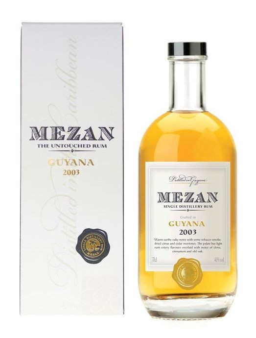 Mazan Rum Mezan 2003 Guyana gB 40%0.70l