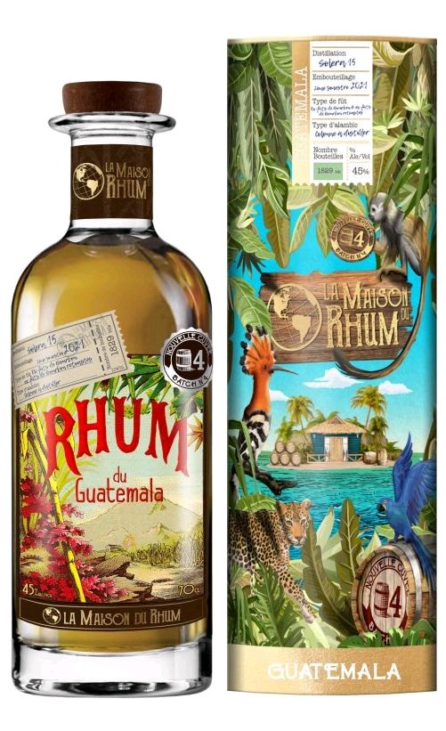Rum Maison du Rhum 4 Guatemala 2015 TIN 45%0.70l