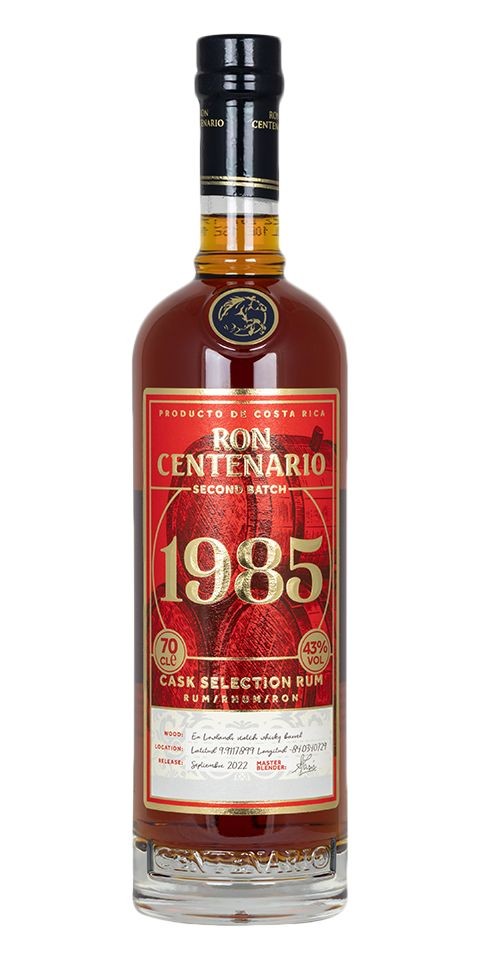 Rum Centenario 1985 Highland batch.2 43%0.70l