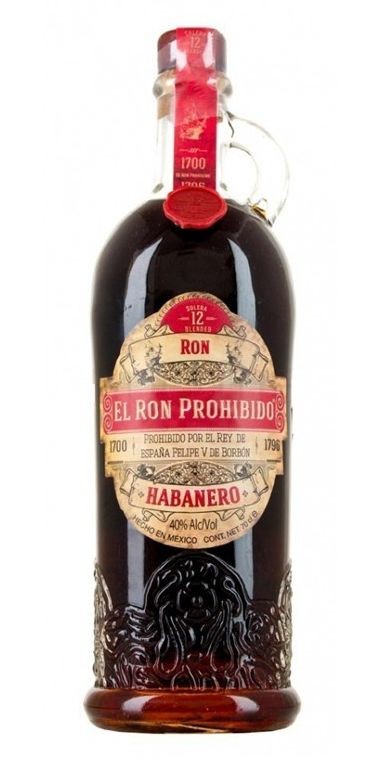 Prohibido Habanero Rum Prohibido 12y 40%0.70l