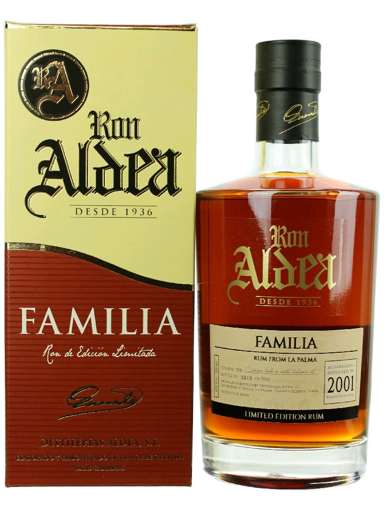 Rum Aldea Familia 2001 gB 40%0.70l