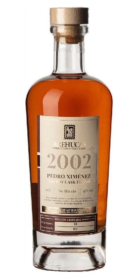 Rum Arehucas Single Cask 2002 PX finish 45%0.70l