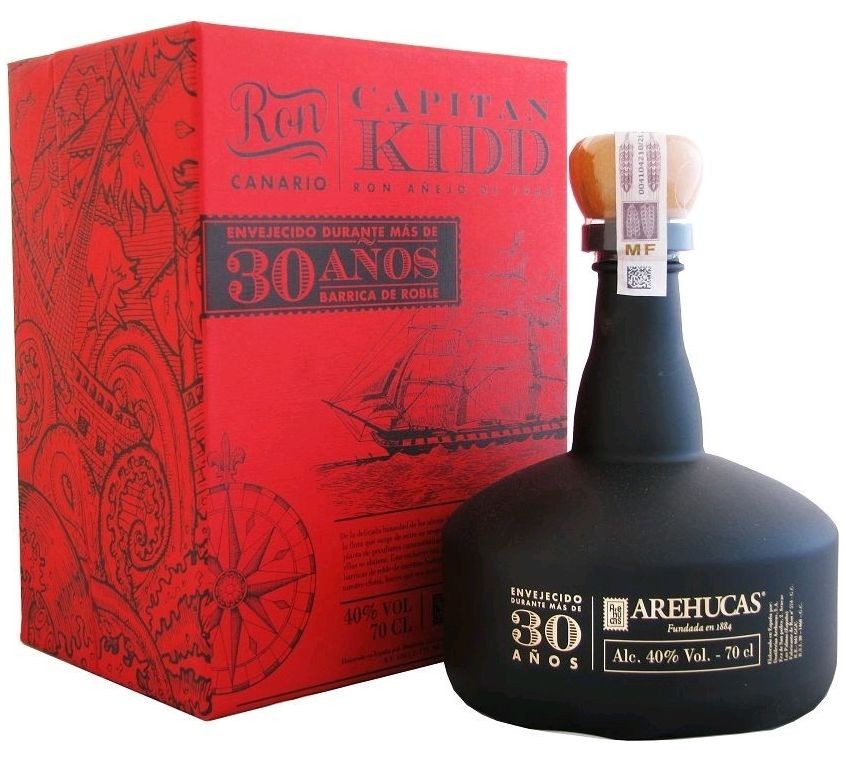 Rum Arehucas Captain Kidd 30y ed.2022 gB 40%0.70l
