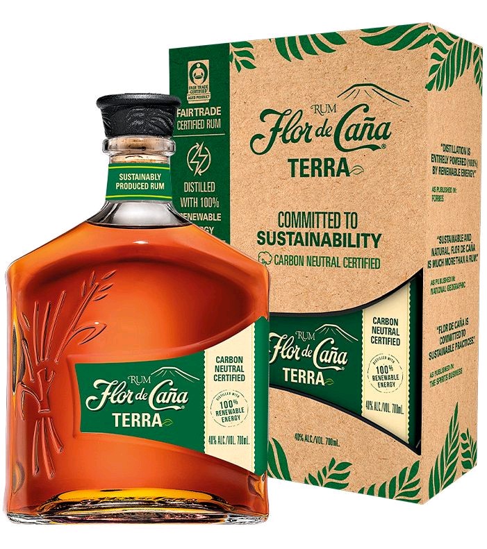 Rum Flor de Cana 15y Terra GB 40%0.70l