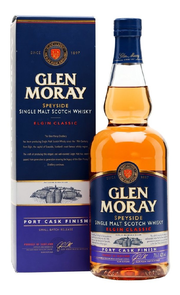 Whisky Glen Moray Port cask Elgin Classic gB 40%0.70l