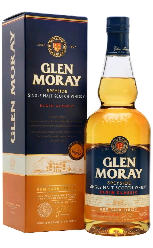 Whisky Glen Moray Rum Depaz cask Elgin Classic gB 40%0.70l