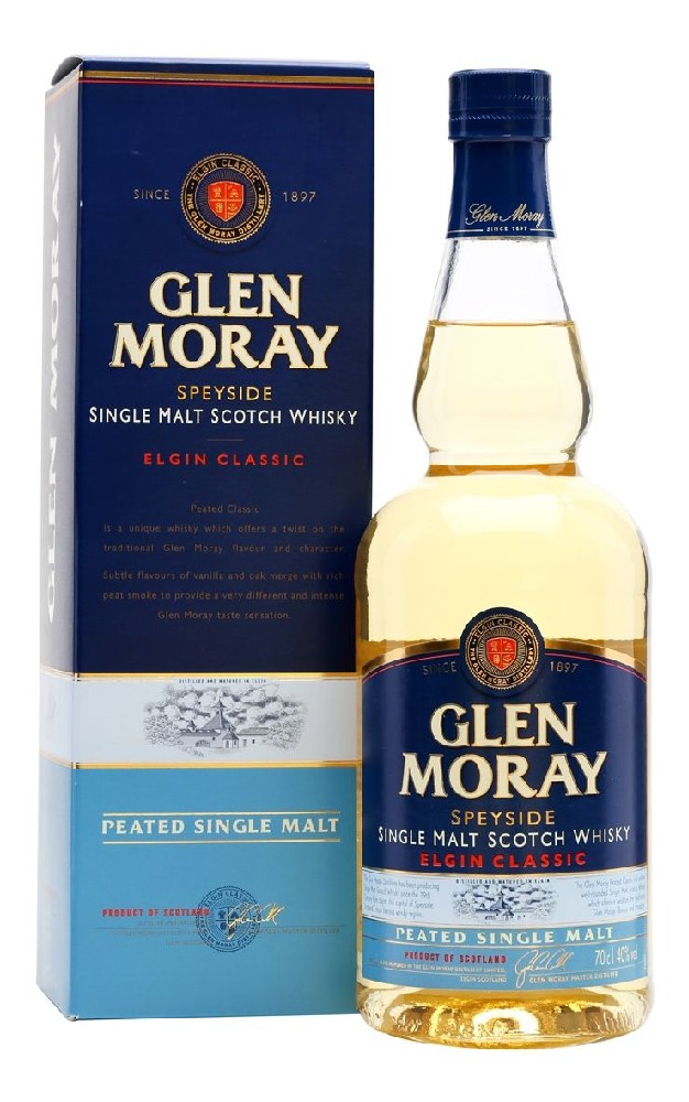 Whisky Glen Moray Peated Elgin Classic gB 40%0.70l