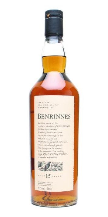 Whisky Benrinnes 15y Flora & Fauna holá lahev 43%0.70l