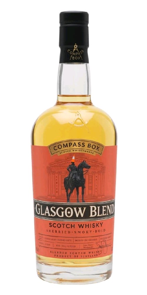 Whisky Compass Box Glasgow blend 43%0.70l