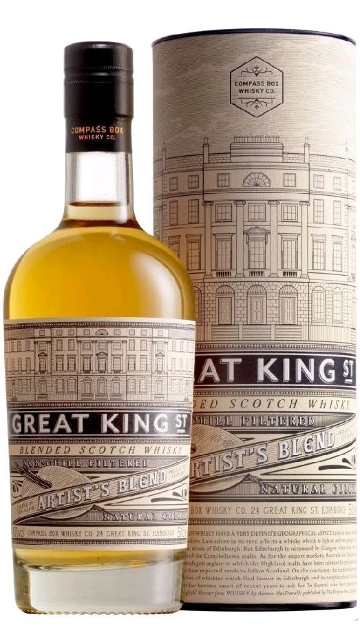 Whisky Compass Box King Street Artist blend gT 43%0.50l