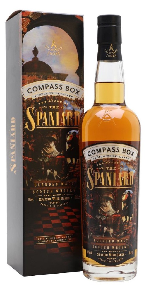 Whisky Compass Box the Story of the Spaniard gB 43%0.70l