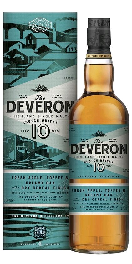 Glen Deveron Whisky the Deveron 10y v krabičce 40%0.70l