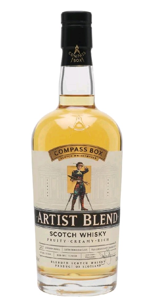 Whisky Compass Box Artist blend 43%0.70l