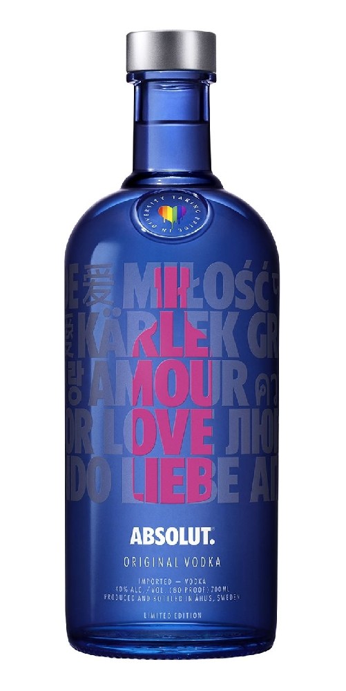 Absolut Drop of Love 0.7l