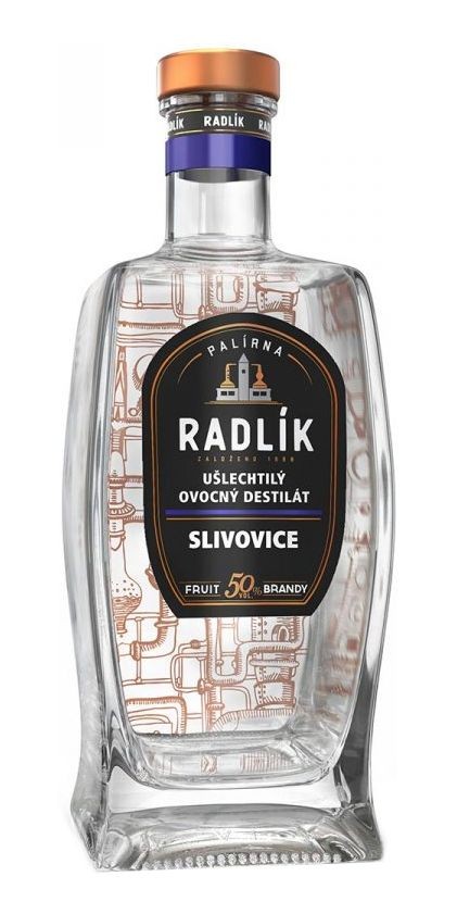 Slivovice 50 Palírna Radlík 0.5l