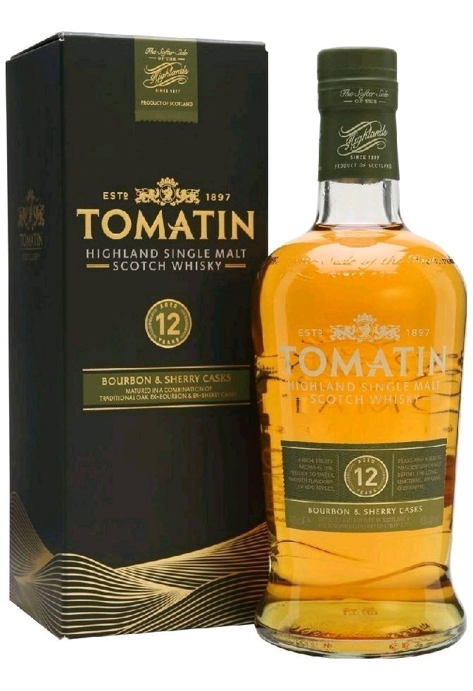 Tomatin 12y Bourbon & Sherry Cask 0.7l