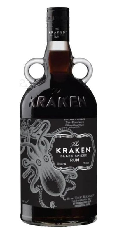 Spiced Kraken Black holá lahev 0.7l