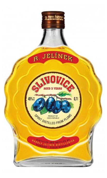 Jelínek Rudolf Jelínek Slivovice zlatá budík 3y 0.7l