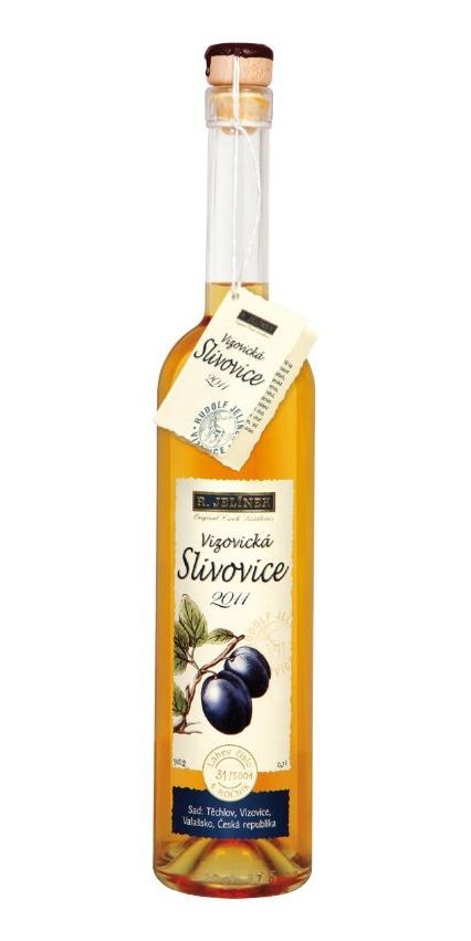 Jelínek Rudolf Jelínek Slivovice Vizovická 2011 zlatá 0.7l
