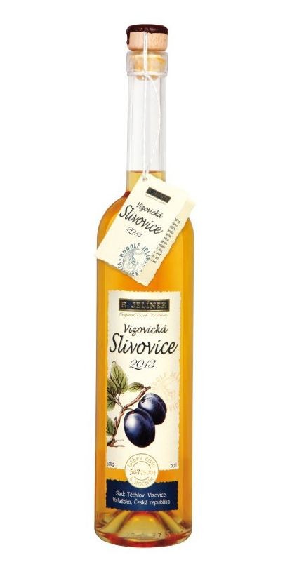 Jelínek Rudolf Jelínek Slivovice Vizovická 2013 zlatá 0.7l