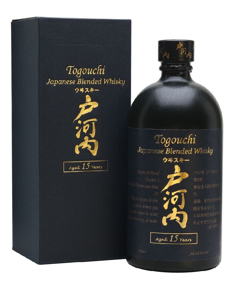 Togoucchi Whisky Togouchi 15y Black gB 43.8%0.70l