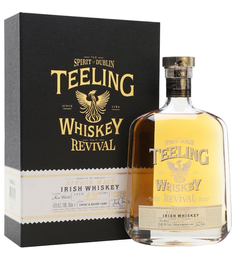 Whisky Teeling Revival vol.5 Cognac e Brandy 12y gB 46%0.70l
