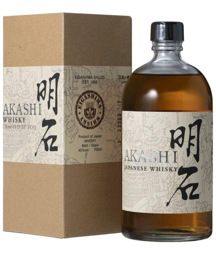 Whisky Akashi malt Crafted by Toji gB 40%0.70l
