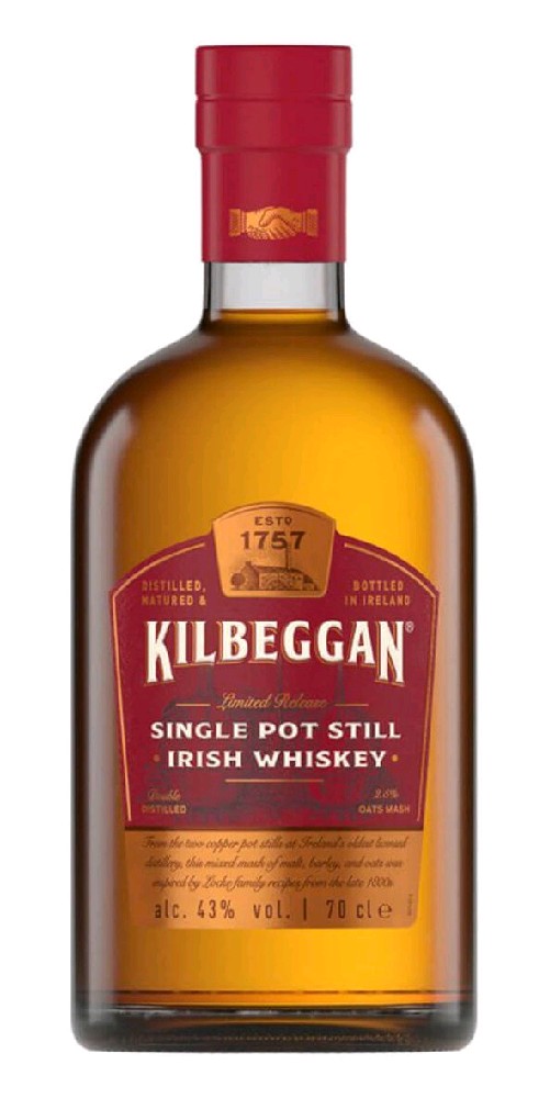 Whisky Kilbeggan Pot still 43%0.70l