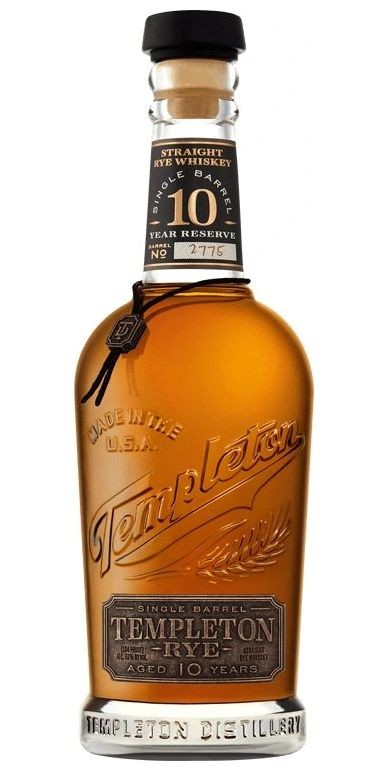 Whisky Rye Templeton Single Barrel 10y 52%0.70l