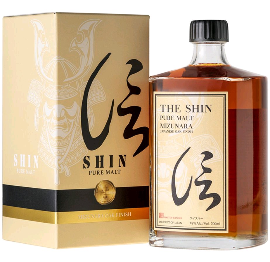 Shinobu Whisky Shin NAS Mizunara Oak 48%0.70l