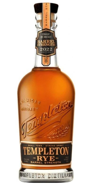 Whisky Rye Templeton Barrel Strength 2022 57.3%0.70l