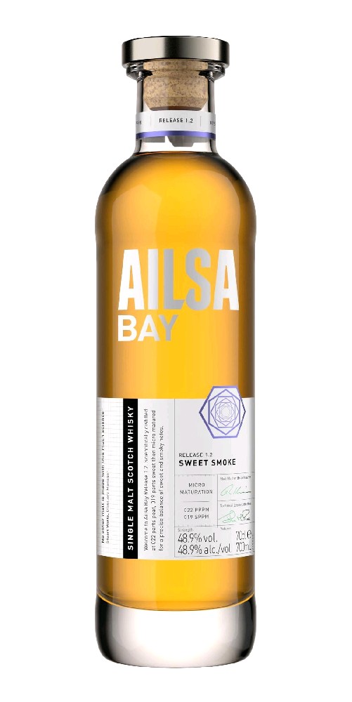 Whisky Ailsa Bay holá lahev 48.9%0.70l