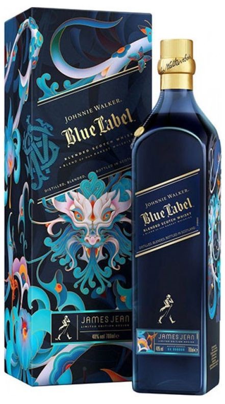Johnnie Walker Whisky J.Walker Blue Year Dragon 2024 gB 40%0.70l