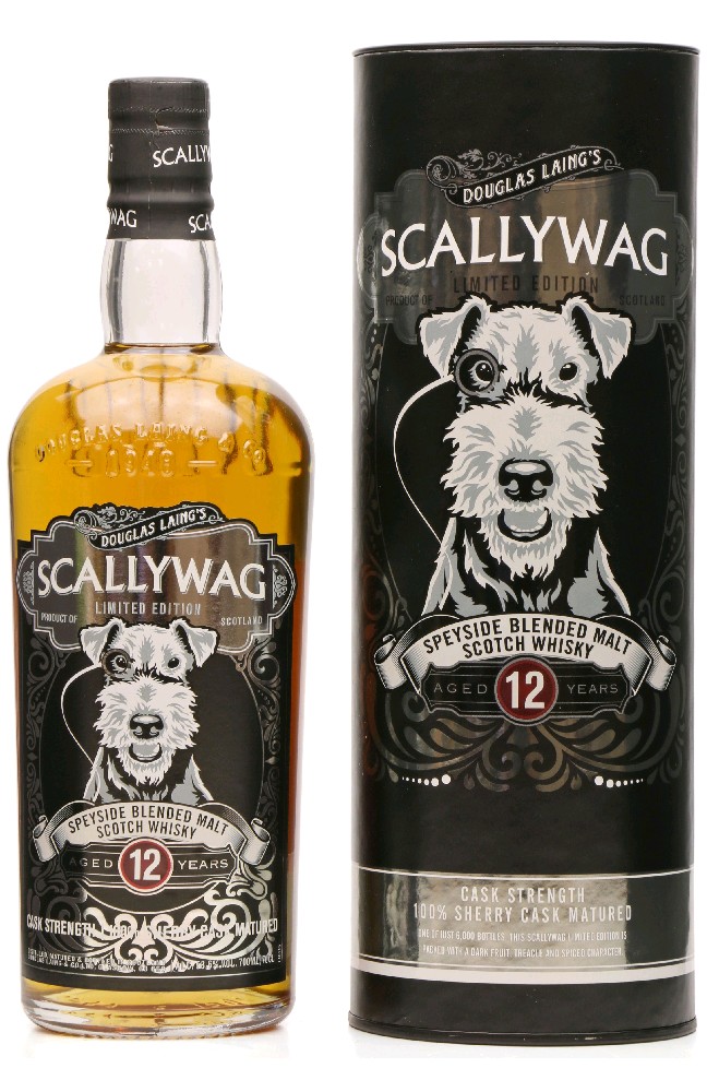 Scallywag 100% Sherry Cask strength 12y GT 53.6%0.70l