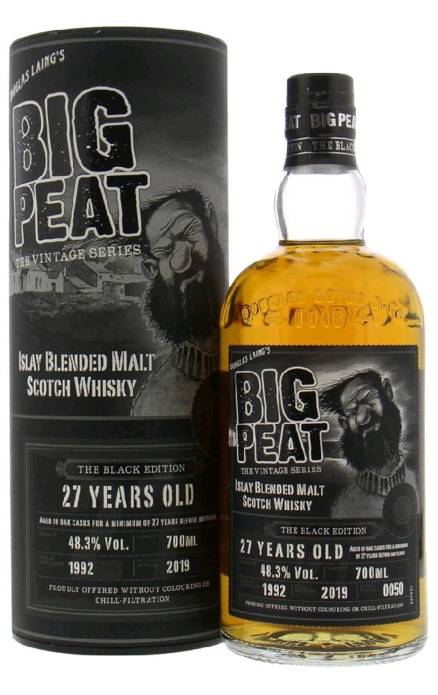 Whisky Big Peat 1992 Black edition 27y 92/19 GT 48.3%0.70l