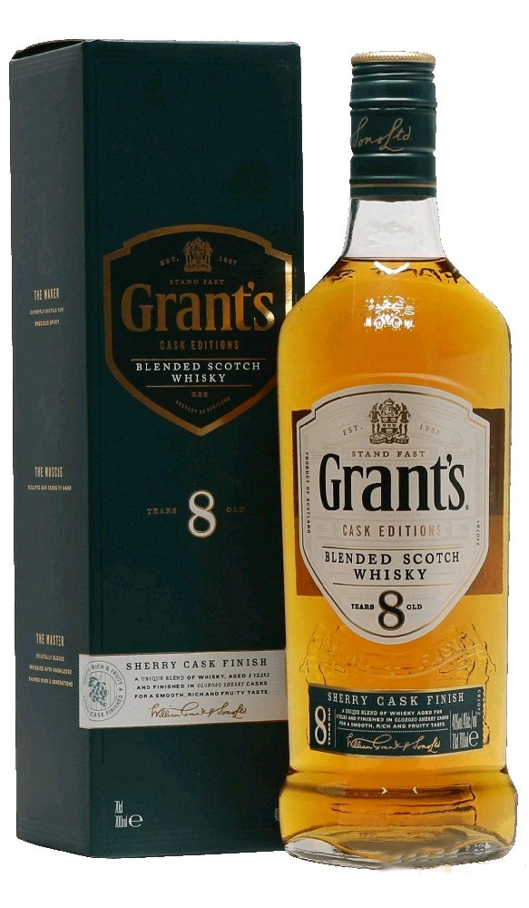 Whisky Grants Sherry cask 8y gB 40%0.70l